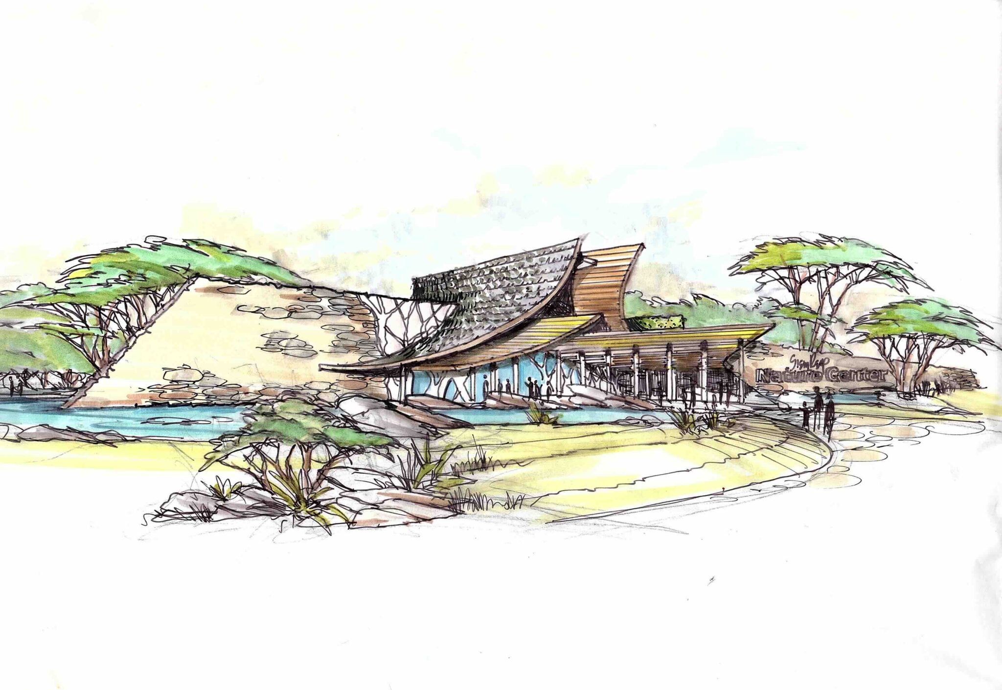 Sketch - Angkor Wildlife & Aquarium