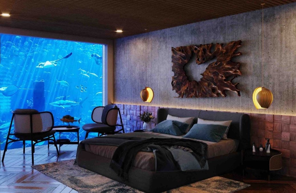 AWA Resort Development - aquarium room