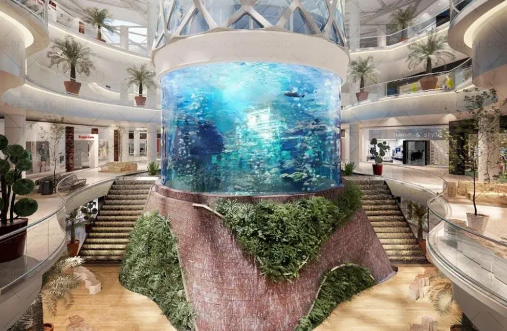 Cylinder-Aquarium-Design-by-USA-for-China_